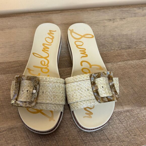 Sam Edelman Ariane Wedge Sandal size 8 shoes - Picture 2 of 7